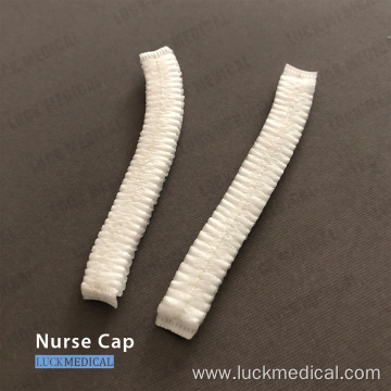 Elastic Non-Woven Head Cap Medical Use